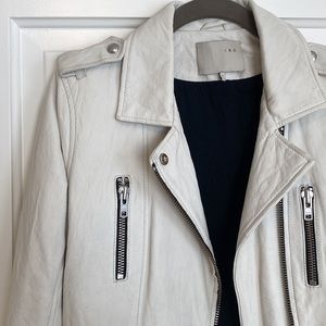 Off white IRO leather jacket